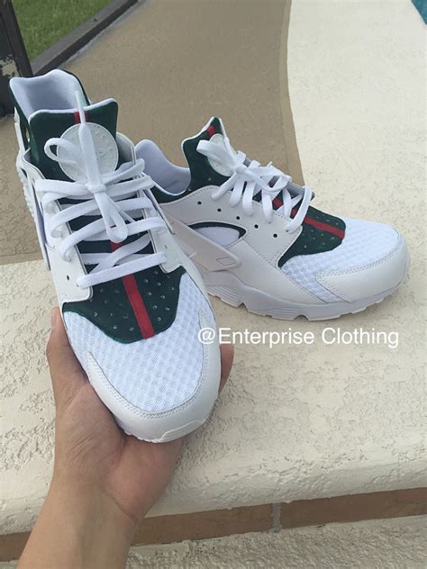 nike huarache x gucci white|Nike air huarache review.